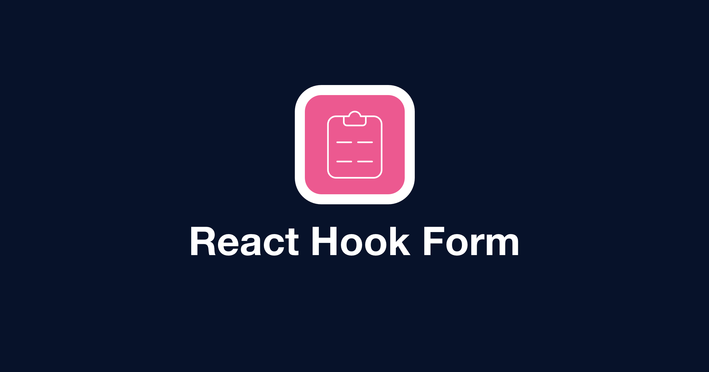 About Us React Hook Form Simple React Forms Validation